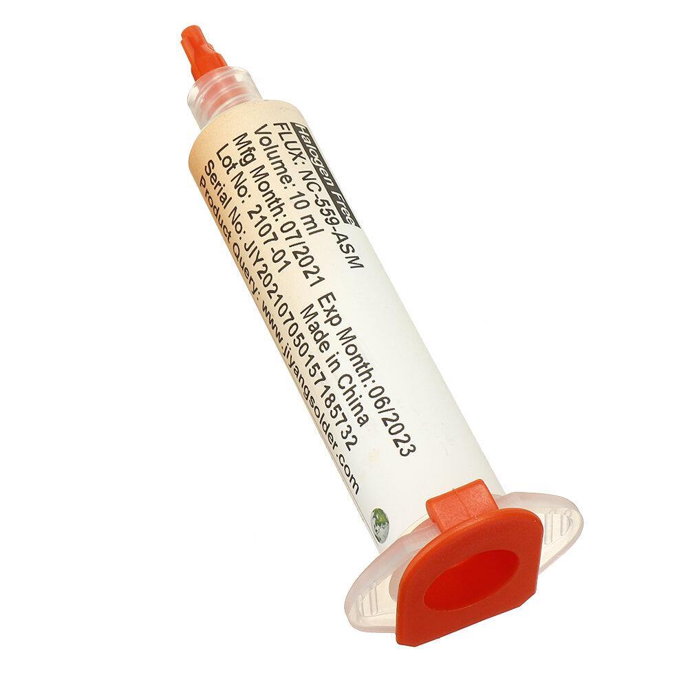 JIYTech 559 Needle Tube Solder Paste is Used for Computer Motherboard Chips, Mobile Phone Chips, CPU Socket Value Balls - MRSLM