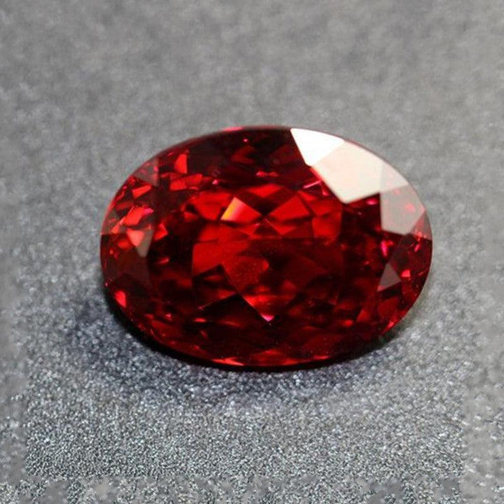 13.89ct Pigeon Blood Red Ruby Unheated 12X16mm Diamond Oval Cut VVS Loose Gems Decorations - MRSLM