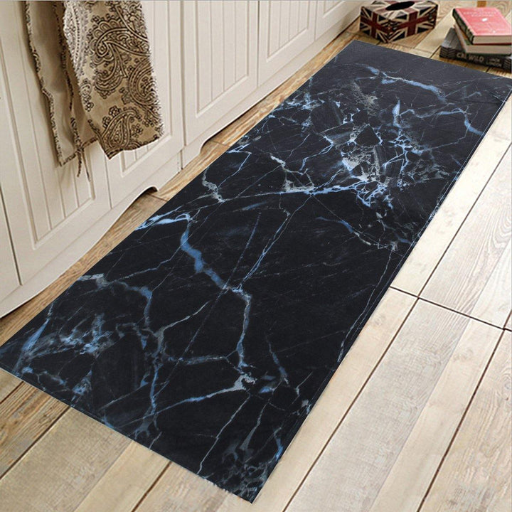 Non-Slip Kitchen Floor Mat Washable Machine Rug Hallway Absorption Doormat Entrance Balcony Hotel Carpet - MRSLM