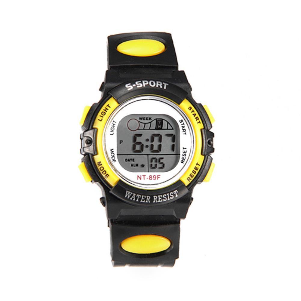 Multi-functional Children Sports Luminous LED Digital Date Alarm Wrist Watch - MRSLM