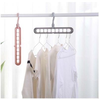 9-hole Clothes Hanger Organizer Space Saving Hanger - MRSLM