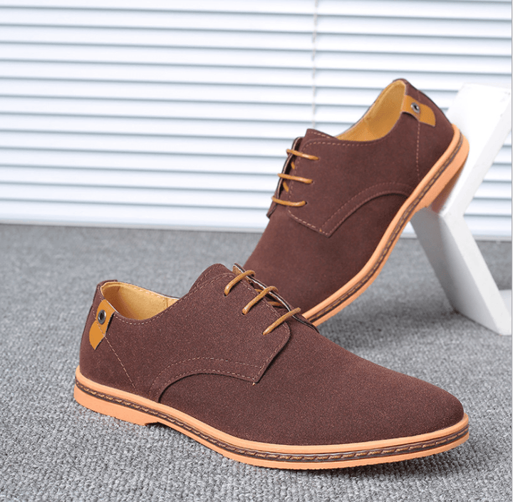 Men's shoes, men's shoes, casual leather shoes. - MRSLM