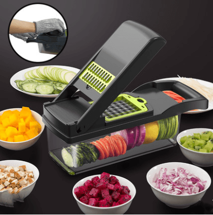 Vegetable Cutting Artifact Kitchen Diced Fruit Multi-Function Shredded Potatoes - MRSLM