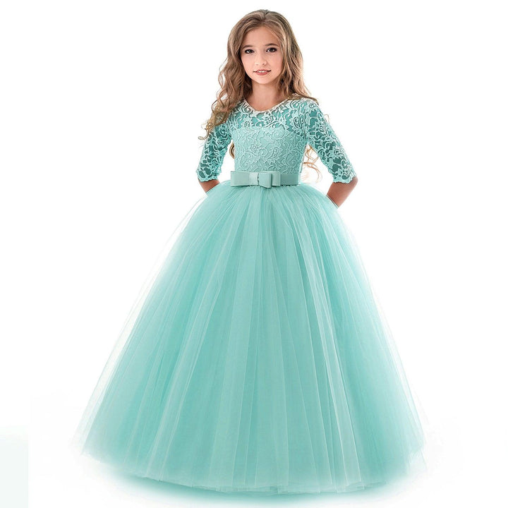 Children's Dress Long-Sleeved Large Children's Tutu Skirt - MRSLM