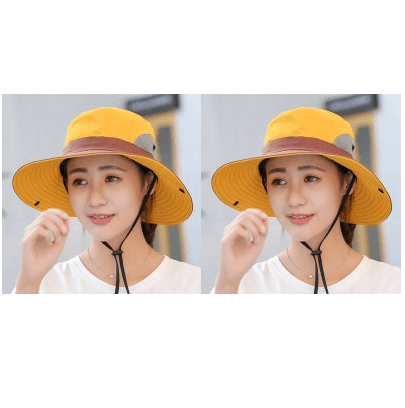 Outdoor sunshade hat couple fisherman's hat - MRSLM