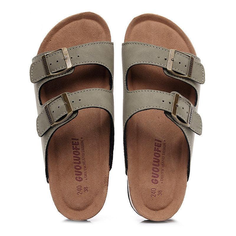 Sandals And Slippers With Double Buckle - MRSLM