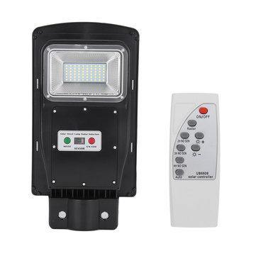 30W LED Solar Street Light Radar PIR Wall Lamp +Remote - MRSLM