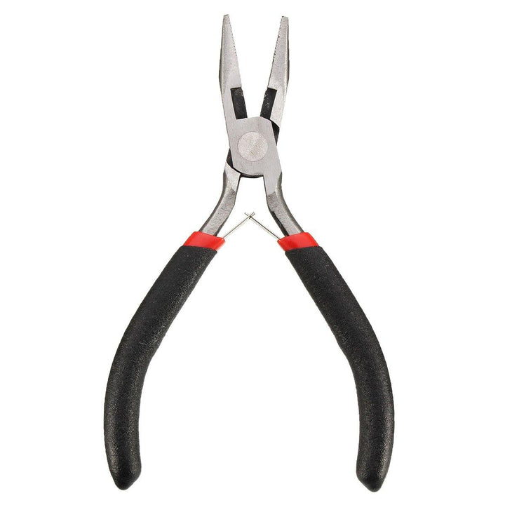 7Pcs Mini Beading Pliers Tools Round Flat Long Nose Multi Size Pliers Set - MRSLM