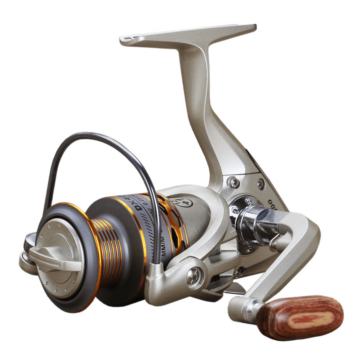 ZANLURE 12+1 5.5:1 Spinning Wheel Full Metal High Speed Long-Distance Fishings Sea Pole Wheels Fishing Reel - MRSLM