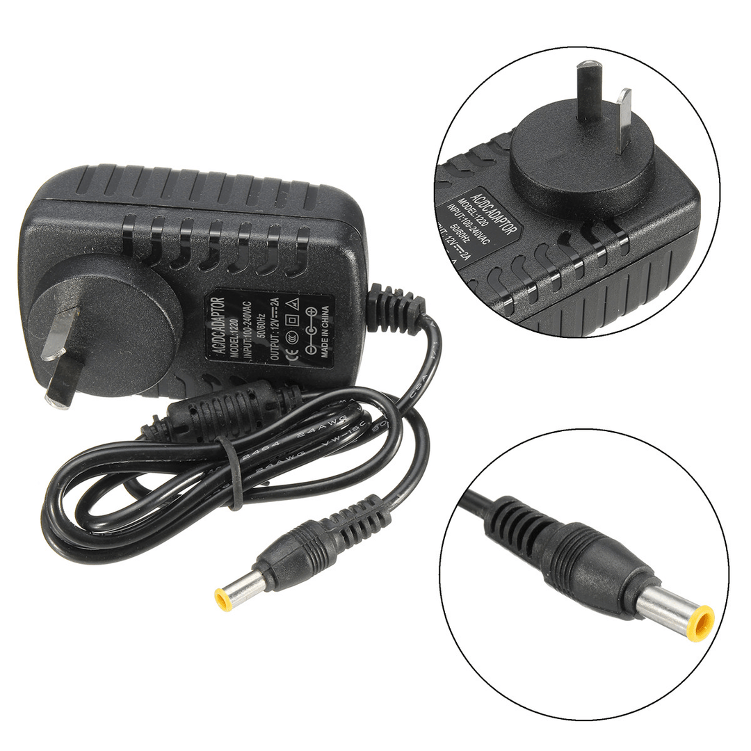 12V 2A Adapter for Makita BMR100 BMR101 Jobsite Radio Switching Power Supply Cord Wall Plug Charger - MRSLM