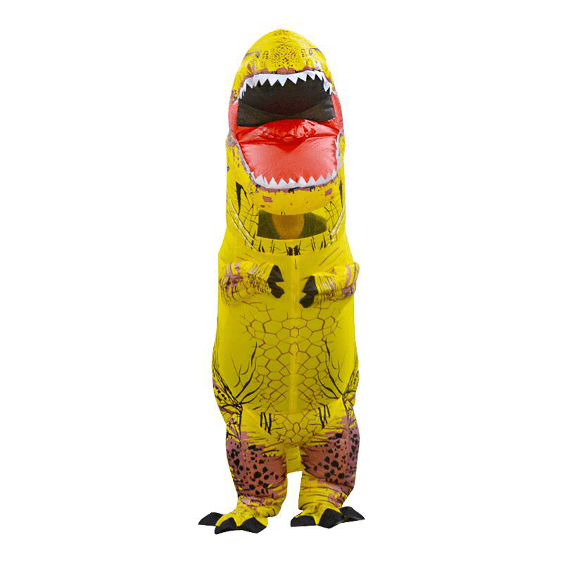 Inflatable Toys Simulation Tyrannosaurus Rex Funny Frightened Inflatable Clothes Dinosaur Clothes - MRSLM