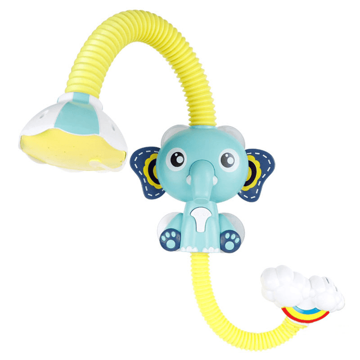 Electric Elephant Shower Tool Spray Baby Bath Swimming Toys for Kids Bathroom Water Game - MRSLM