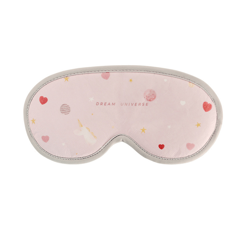 Smart Eye Patch Breathable Sleep USB Rechargeable 5 Massage Modes 3 Temperature Adjustment Modes Travel Office Eye Mask - MRSLM