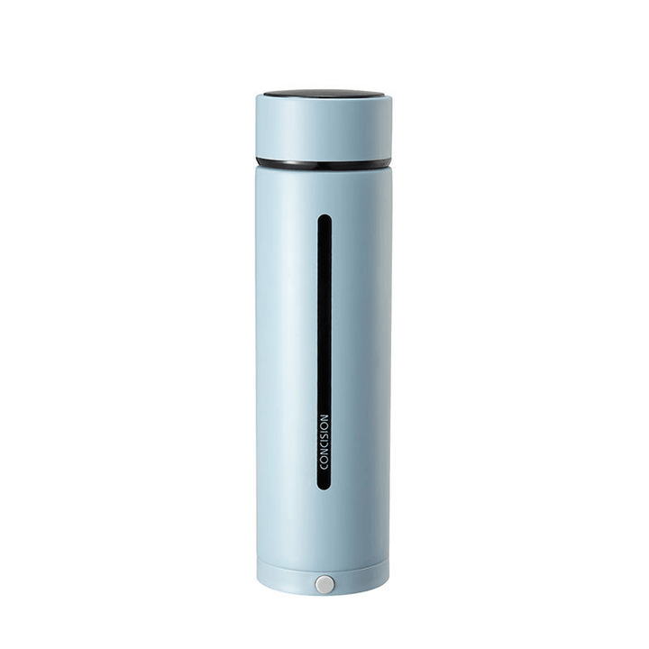 Ipree® 450Ml Insulated Cup Smart LCD Temperature Display Vacuum Thermos Food Grade Stainless Steel Water Bottle with Phone Holder - MRSLM