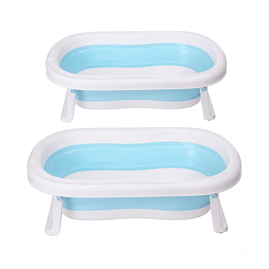 Baby Tub Children Folding Basin Baby Infant Newborn Supplies Portable Bathtub 76/85CM - MRSLM