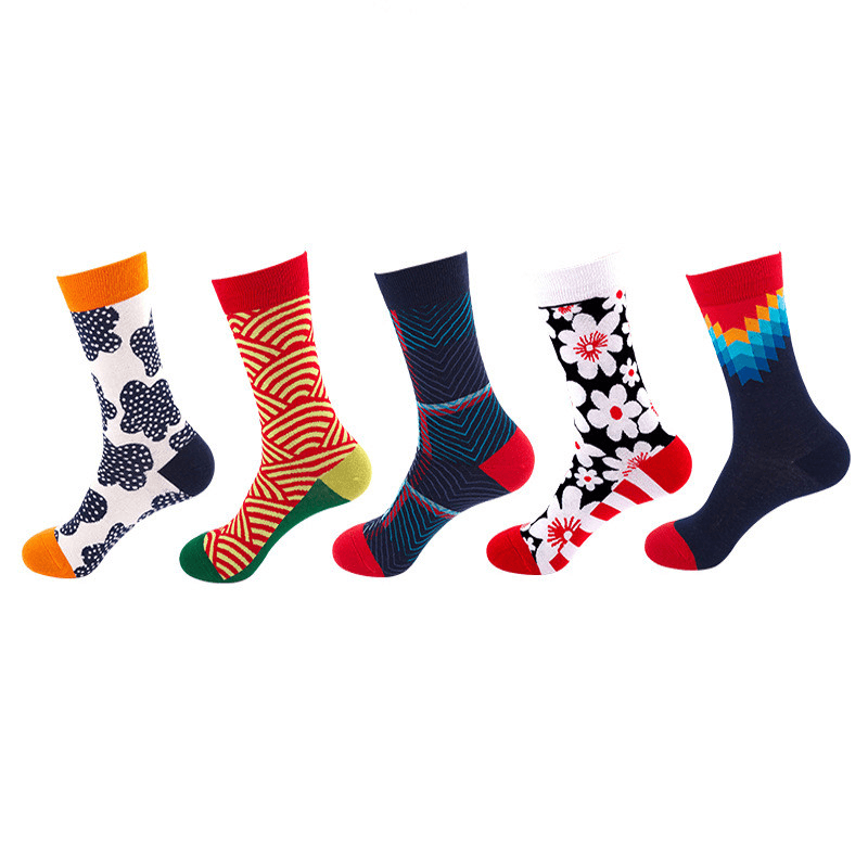 Trendy High-Cut Mid-Tube Hip-Hop All-Match European and Beautiful Socks - MRSLM