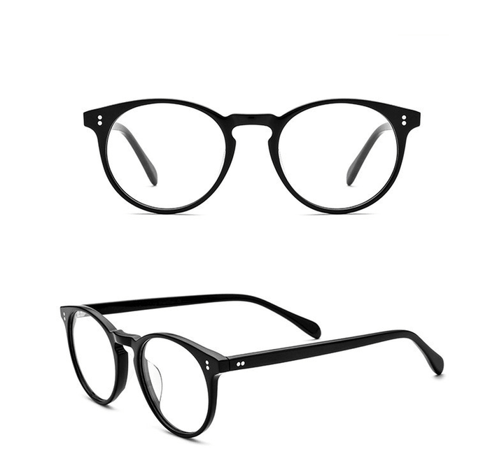 Fashion Acetate Women'S round Glasses Frame - MRSLM