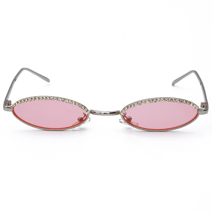 Personalized Crystal Fashion Cat Eye Sunglasses - MRSLM