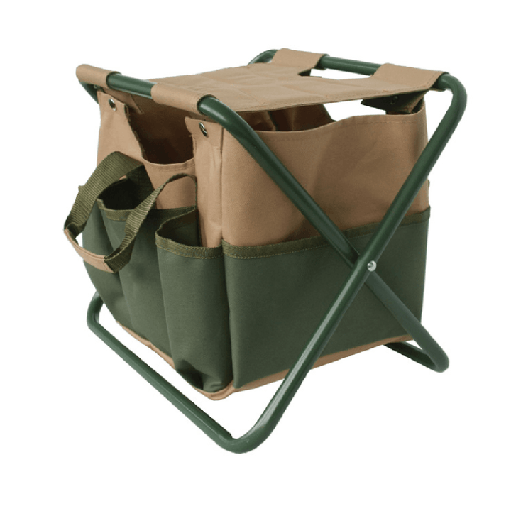 Folding Foldable Camping Chair Garden Picnic Fishing Outdoor Seat Storage Bag - MRSLM