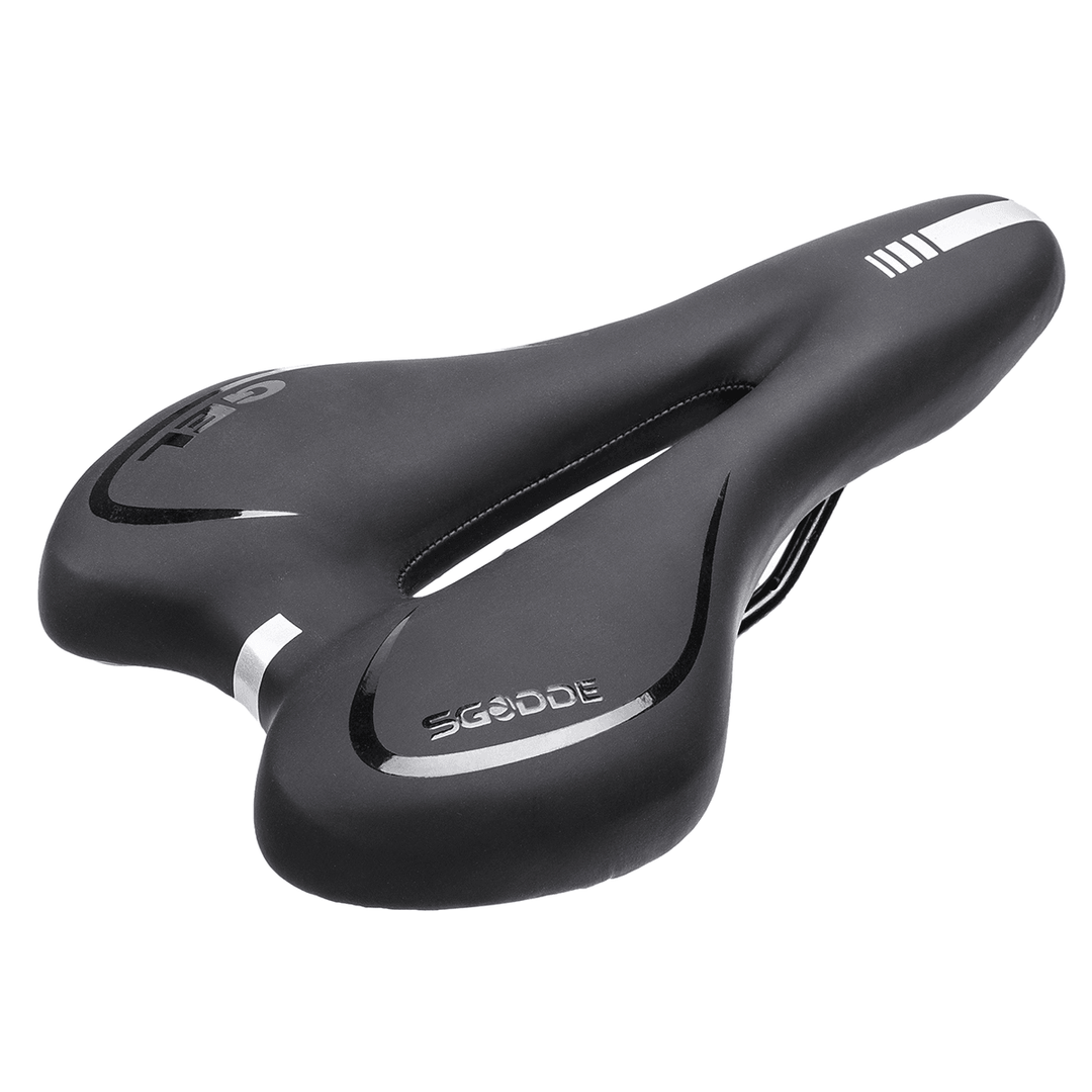 SGODDE Gel Bicycle Saddle Padded Dual-Spring Bike Saddle Soft Extra Comfort Bicycle Seat Pad Bike Accessories for Men Women Universal Riding Bike Mountain Bike - MRSLM