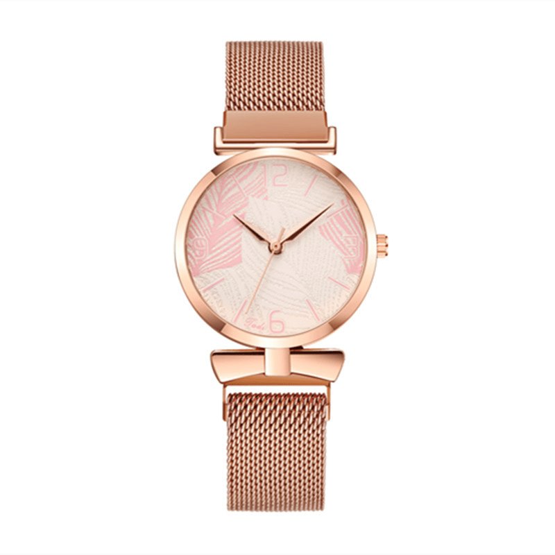 REBIRTH 440 Casual Style Ladies Wrist Watch Fashionable Full Steel Quartz Watch - MRSLM