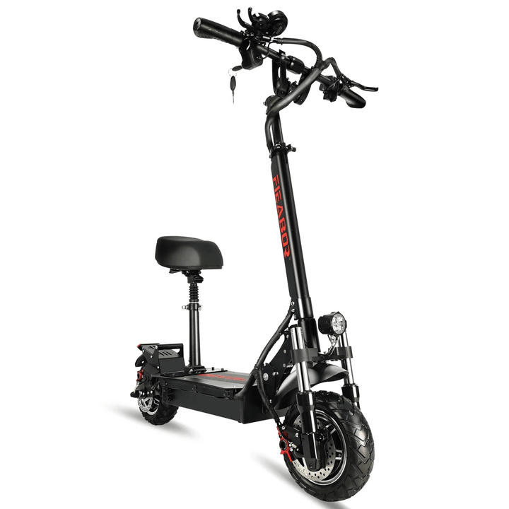 [US DIRECT] FIEABOR Q08 Dics Brake 1200W 48V 33Ah Single Motor Electric 10.5 Inch Electric Scooter 200Kg Max Load 45Km/H Max Speed 80-100Km Range - MRSLM