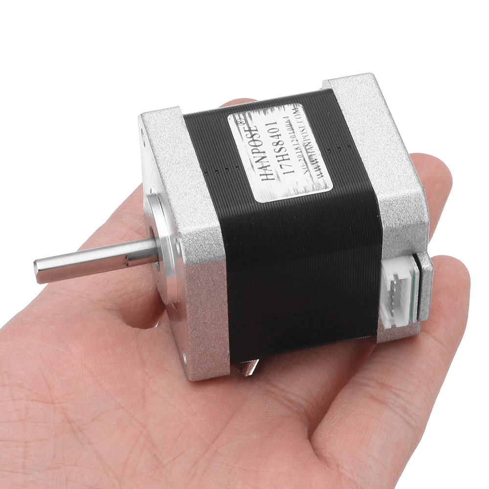 HANPOSE 17HS8401 48Mm Nema 17 Stepper Motor 42 Motor 1.8A 52N.Cm 4-Lead for CNC 3D Printer - MRSLM