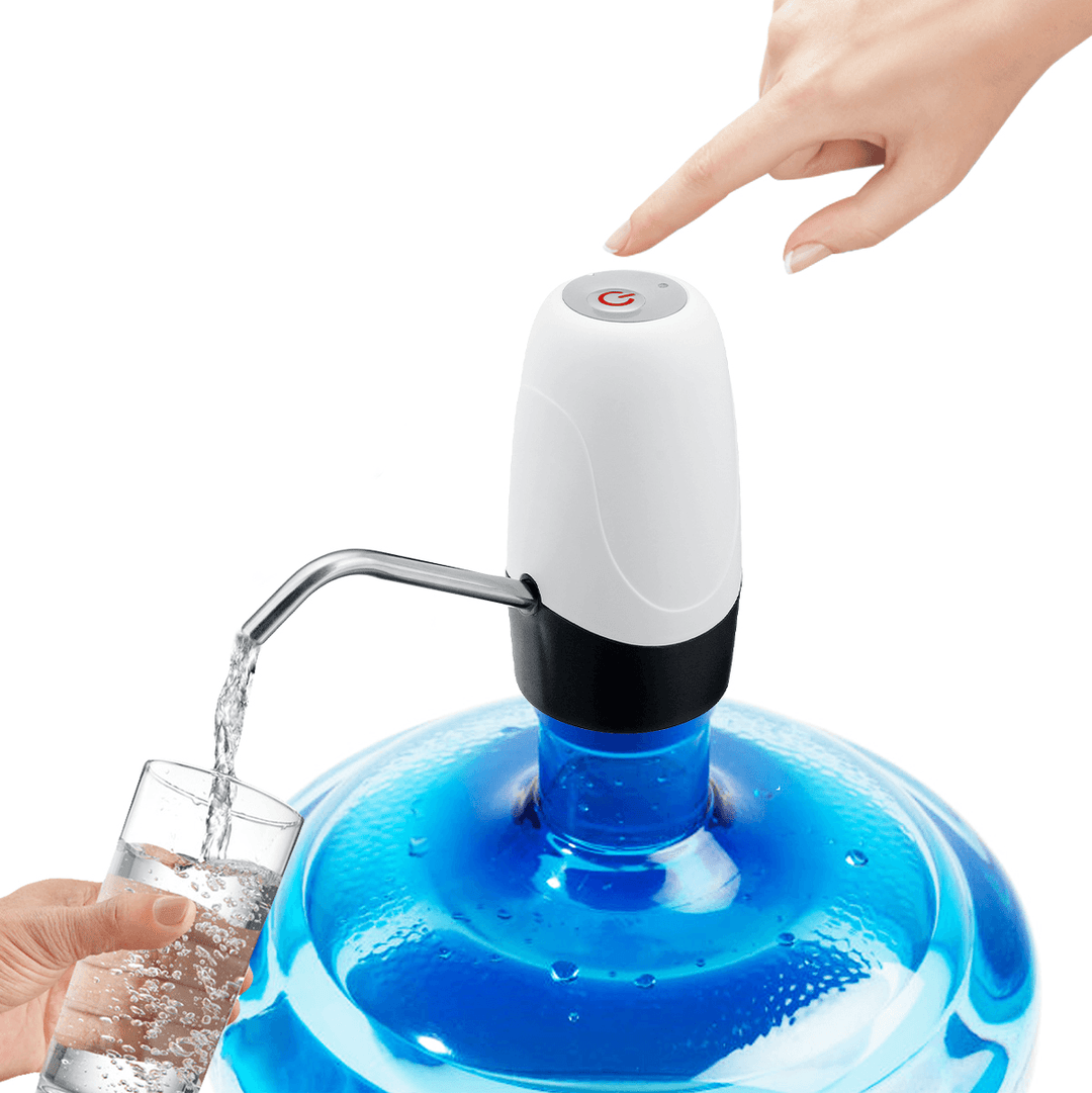 3.7V USB Rechargeable Automatic Electric Water Pump Dispenser Drinking Bottle Outdoor - MRSLM