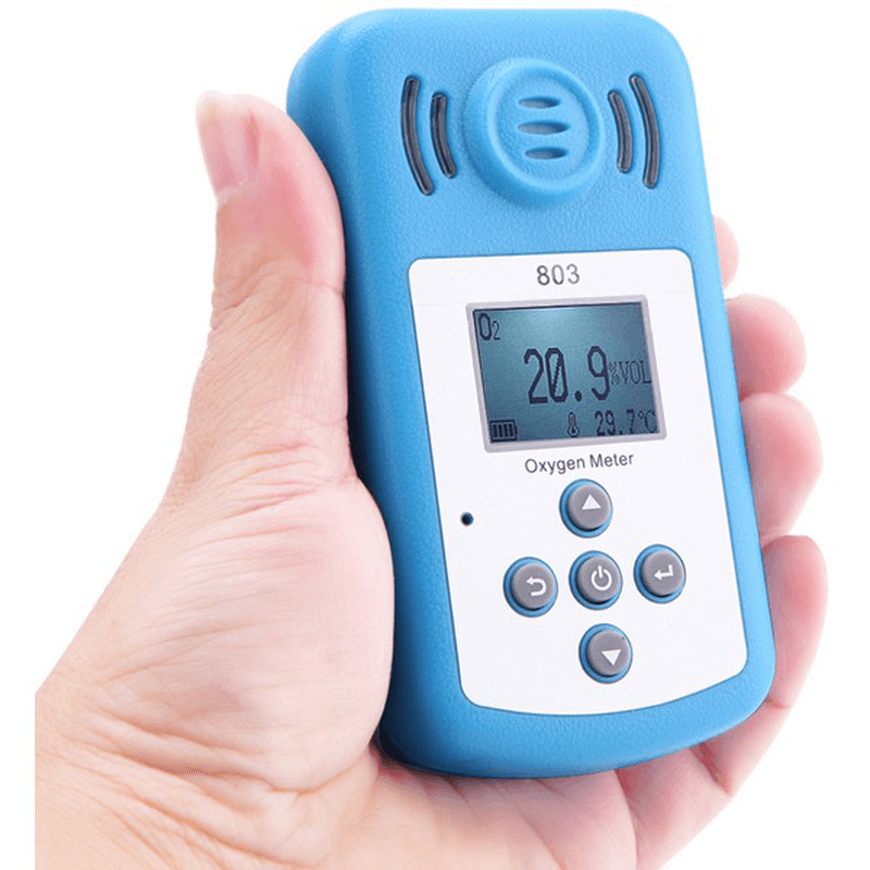 KXL-803 Mini LCD Oxygen O2 Meter Portable Oxygen O2 Concentration Detector - MRSLM