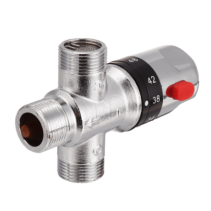 Pipe Thermostatic Valve Water Mixing Valve Solar Temperature Control Valve Water Heater Leading Pipe - MRSLM