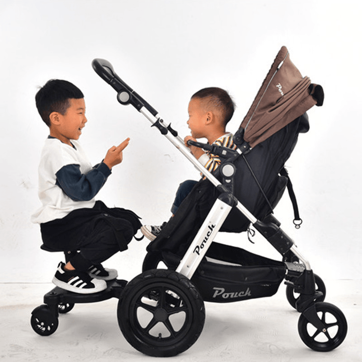 Assisted Scooter Sliding Baby Accessories Size Treasure Double plus Seat Skateboard - MRSLM