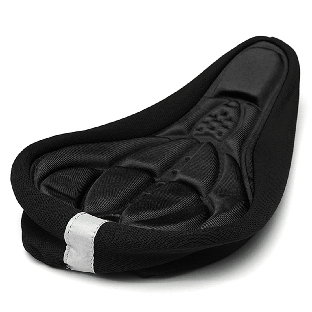 Outdoor Cycling 3D Bicycle Silicone Gel Pad Seat Saddle Cover Soft Cushion - MRSLM