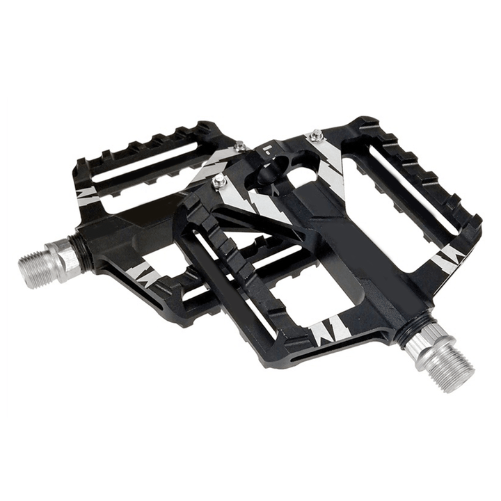 2Pcs Mountain Road Bike Aluminum Alloy MTB Pedals Flat Platform Bicycle Pedal - MRSLM