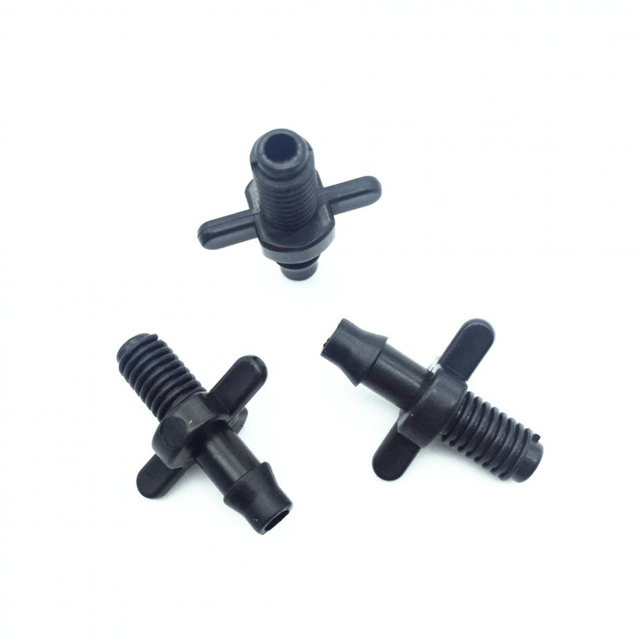 Splitter Adapter Connector Barb and Garden Irrigation Hoses Pvc Fittings 6Mm Thread Cooling - MRSLM