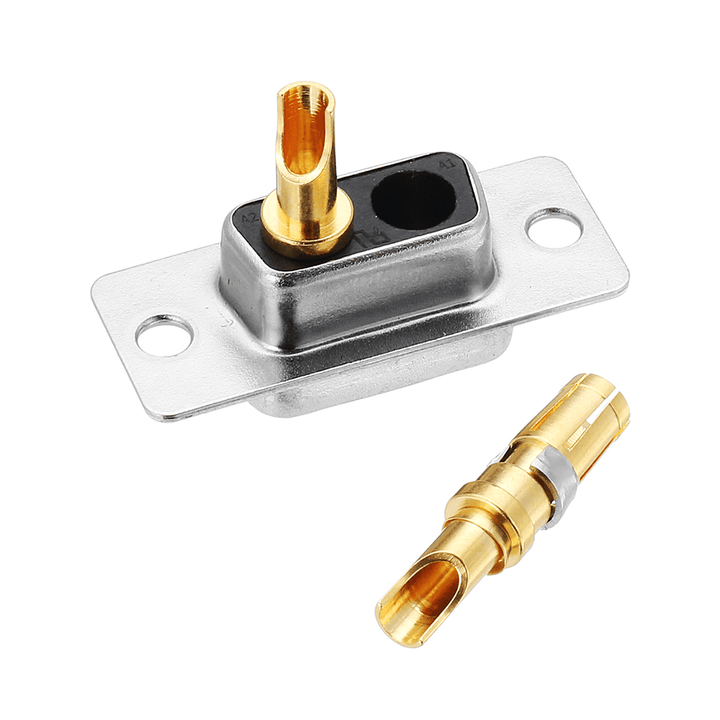 High Current D-SUB 2W2 30A 2 Pin Female Male Welding Changer Adapter Plug Adapter Connector - MRSLM