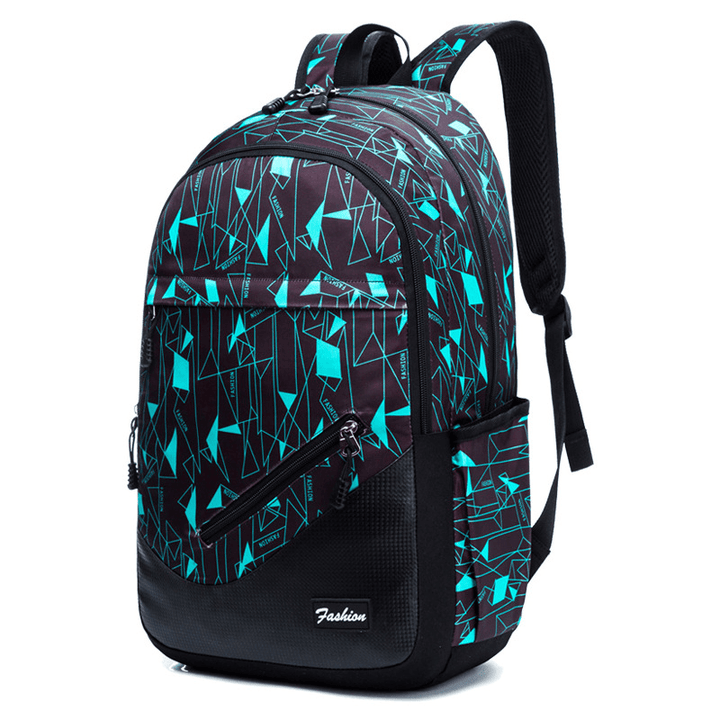 Women Men Large Capacity Fashion Multifunction Sports Outdoor Backpack Laptop Bag - MRSLM