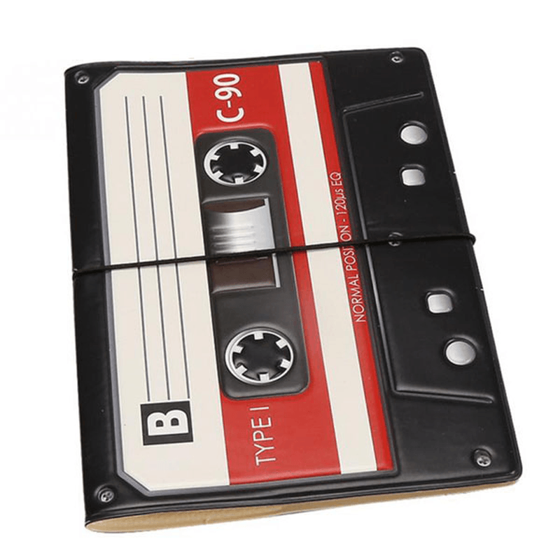 PVC Passport Holder 3D Tape Recorder Card Holder - MRSLM