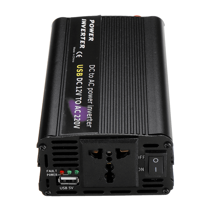 1200W Modified Sine Wave Solar Power Inverter 12/24V DC to 120/220V AC Converter - MRSLM