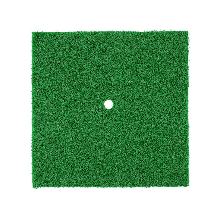 1X1.25M Golf Grass Mat Practice Training Lawn Mat Golf Hitting Mat with Tees Durable Golf Pad - MRSLM