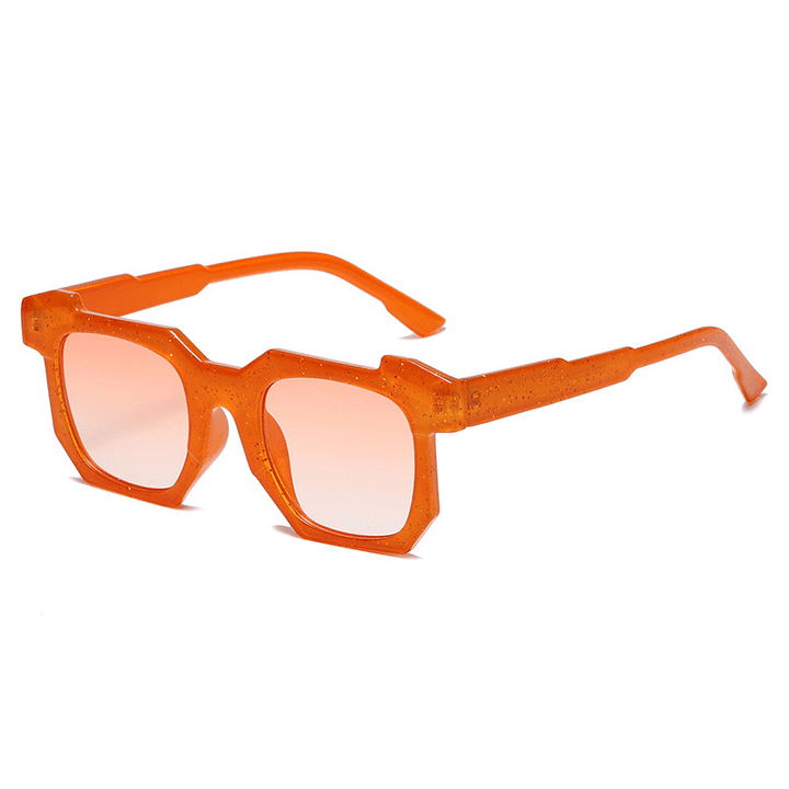 Personality Square Irregular Small Frame Sunglasses - MRSLM