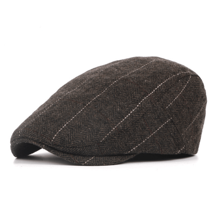 Hat Men'S Middle-Aged and Elderly Duck-Tongue Forward Cap - MRSLM