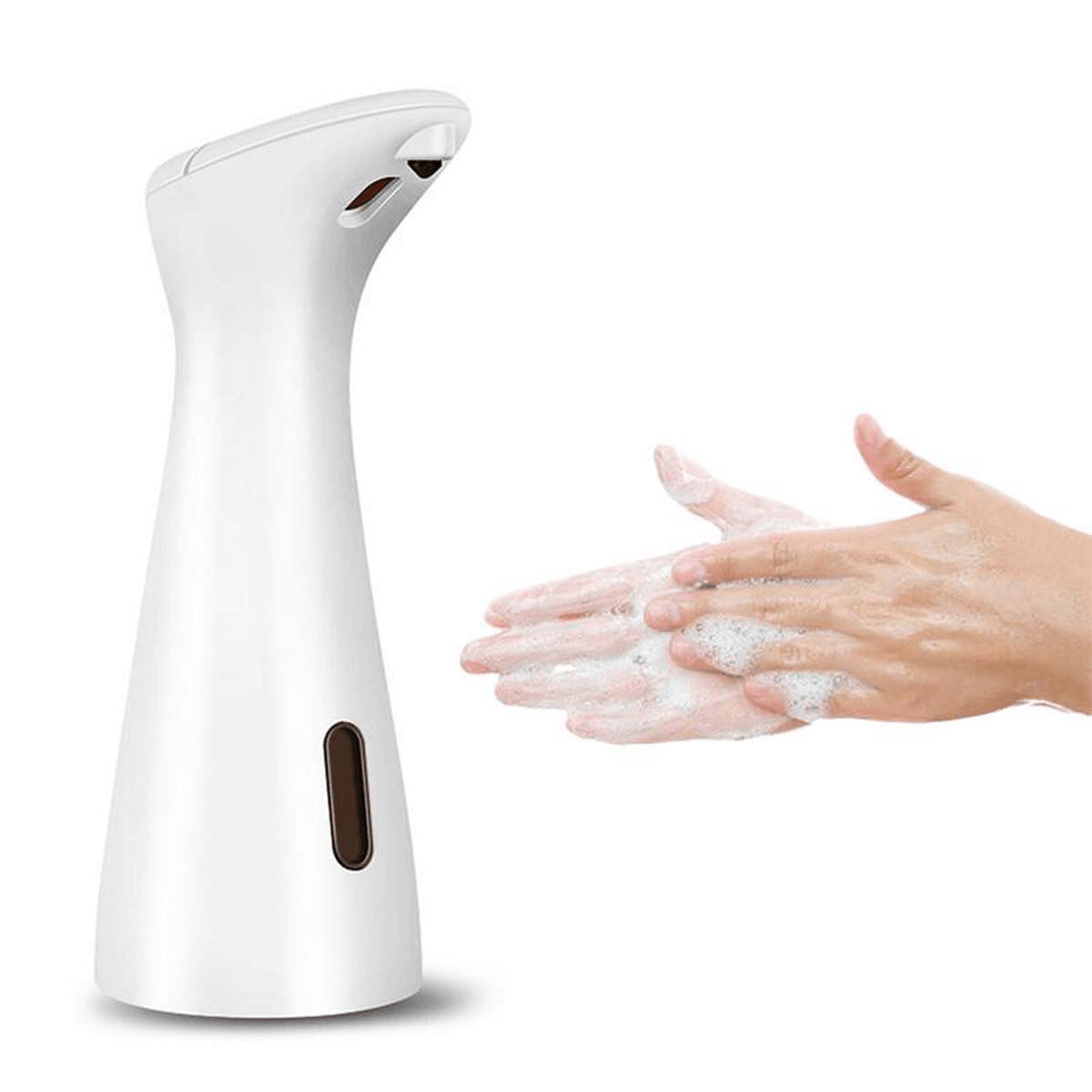 200ML Automatic Liquid Soap Dispenser IR Sensor Touchless Smart Hands Free Washer Bathroom Kitchen - MRSLM