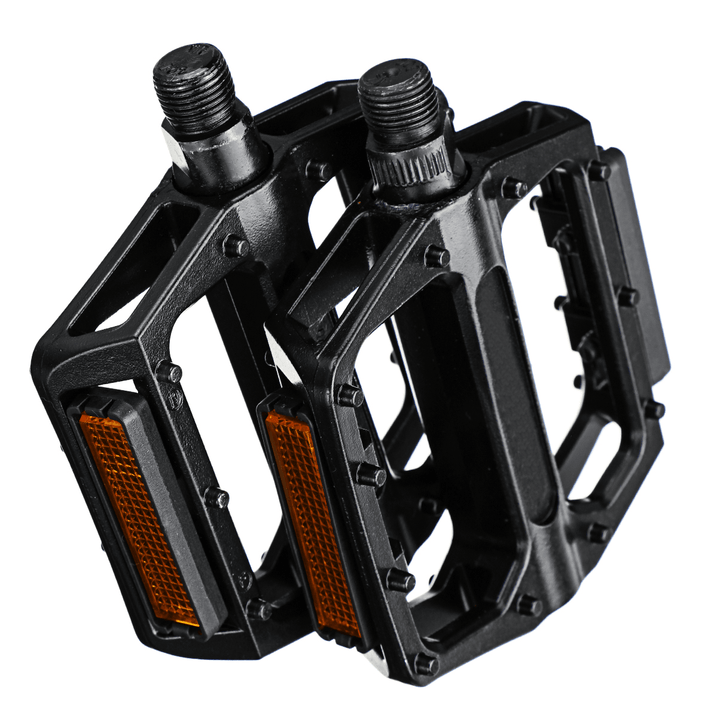 BIKIGHT 1 Pair Bicycle Mountain Bike Pedals Aluminum Alloy Platform DU Sealed Bearing MTB Bicycle Pedals Accessories - MRSLM