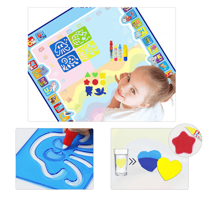 Children Water Magic Painting Carpet Graffiti Painting - MRSLM