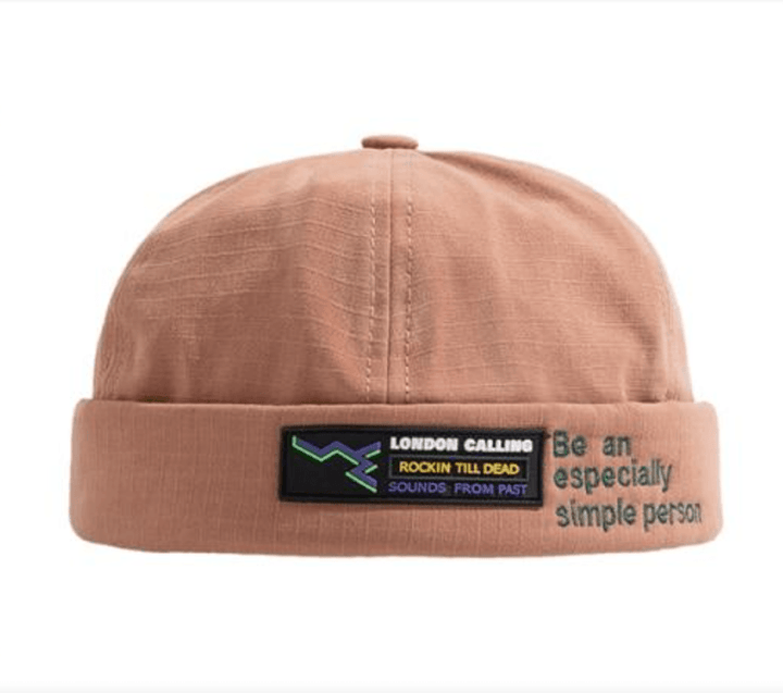 Retro Fashion Landlord Hat Lovers Street Personality without Eaves - MRSLM