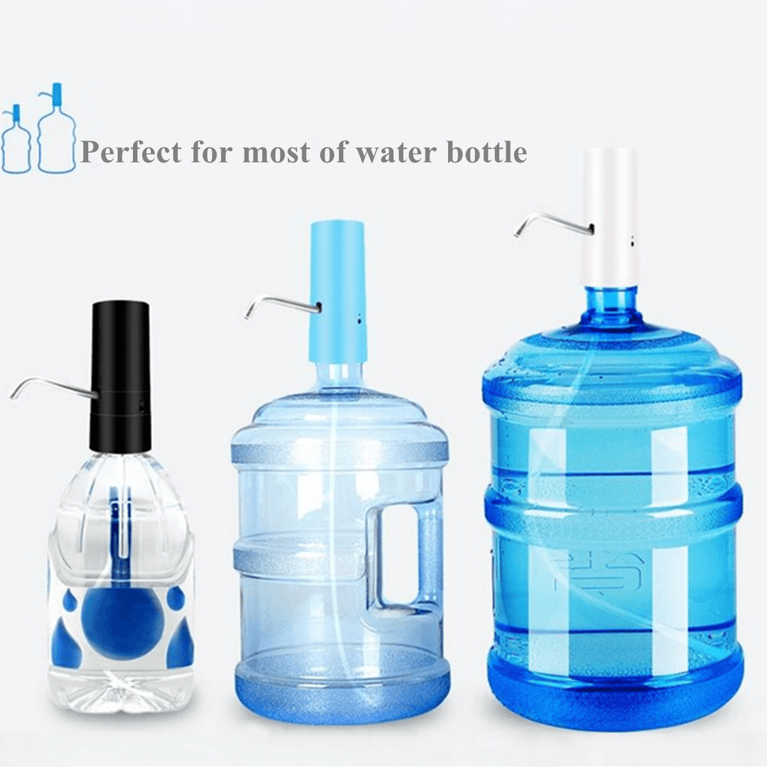 Rechargeable Automatic Electric Water Pump Dispenser Gallon Drink Bottle Switch - MRSLM