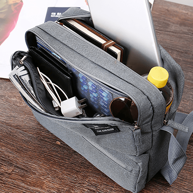 Travel Storage Bag Shoulder Computer Ipad Bag Trolley Case Hanging Bag Out Clothing Luggage Bag Laptop Bag - MRSLM