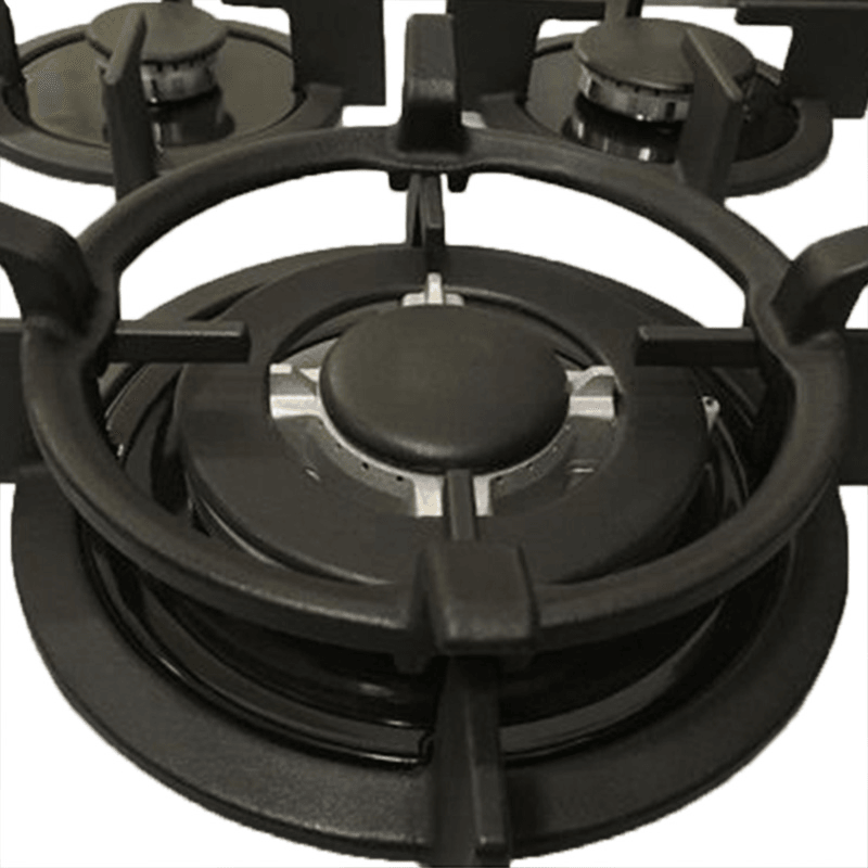 Universal Cast Iron Wok Support/Stand for Burners Fits 99% Gas Hobs and Cookers Kitchen Storage Rack - MRSLM