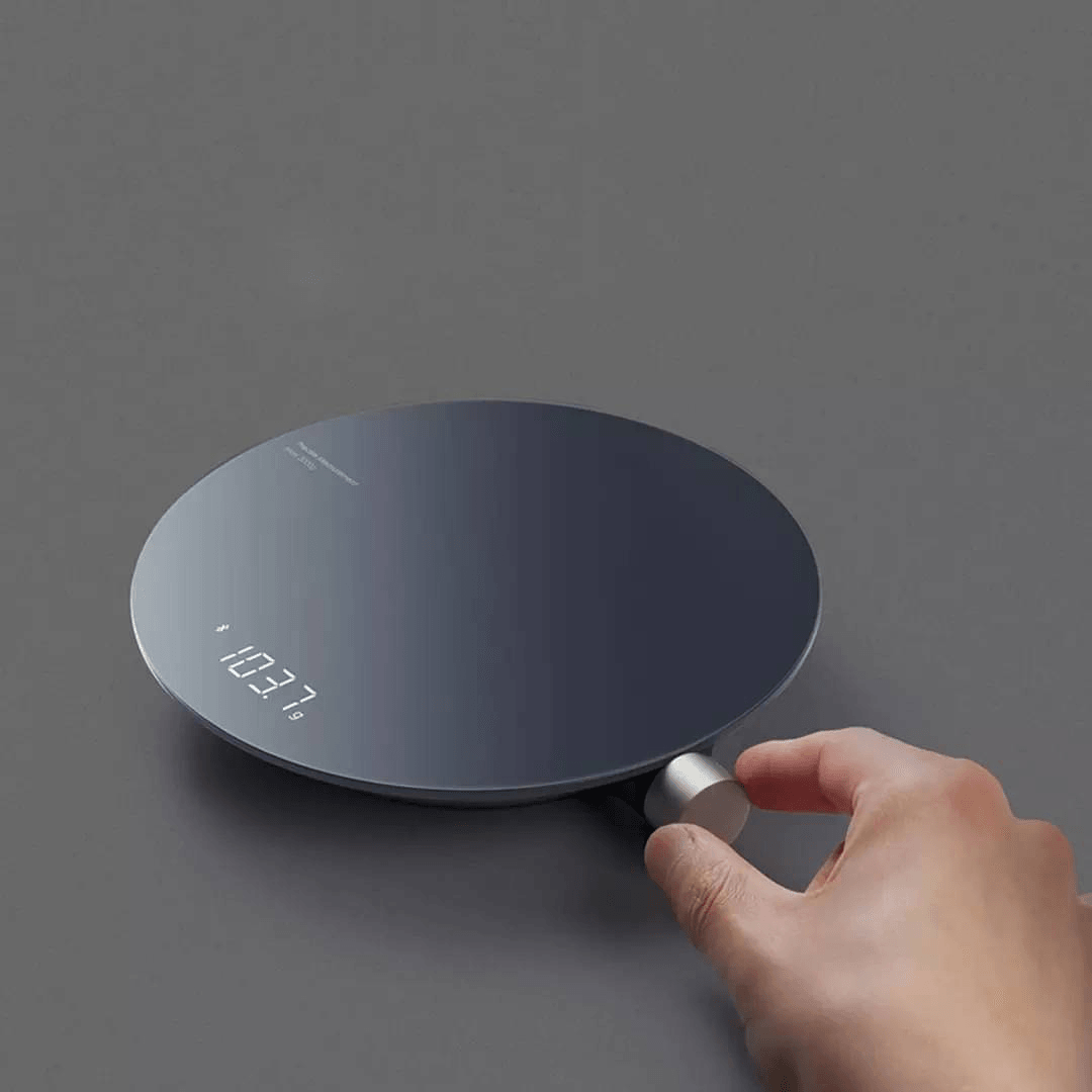 HOTO Smart Bluetooth Electronic Kitchen Scale Mijia APP Control 1-3000G Weighing Range with 0.1G High Precision Sensor for Cooking Baking - MRSLM