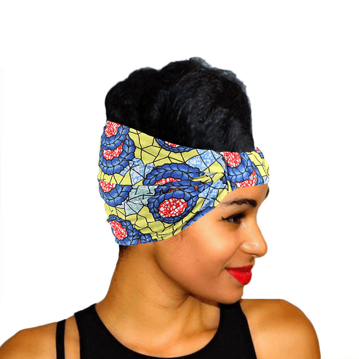 Women'S Sports Print Wide Head Headband - MRSLM